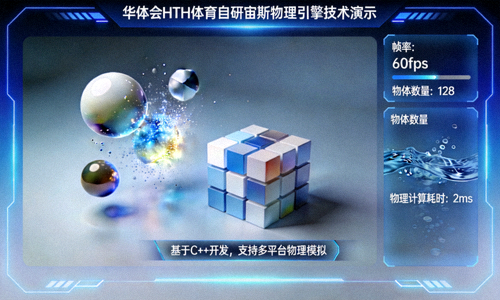 华体会HTH体育自研宙斯物理引擎技术演示界面截图